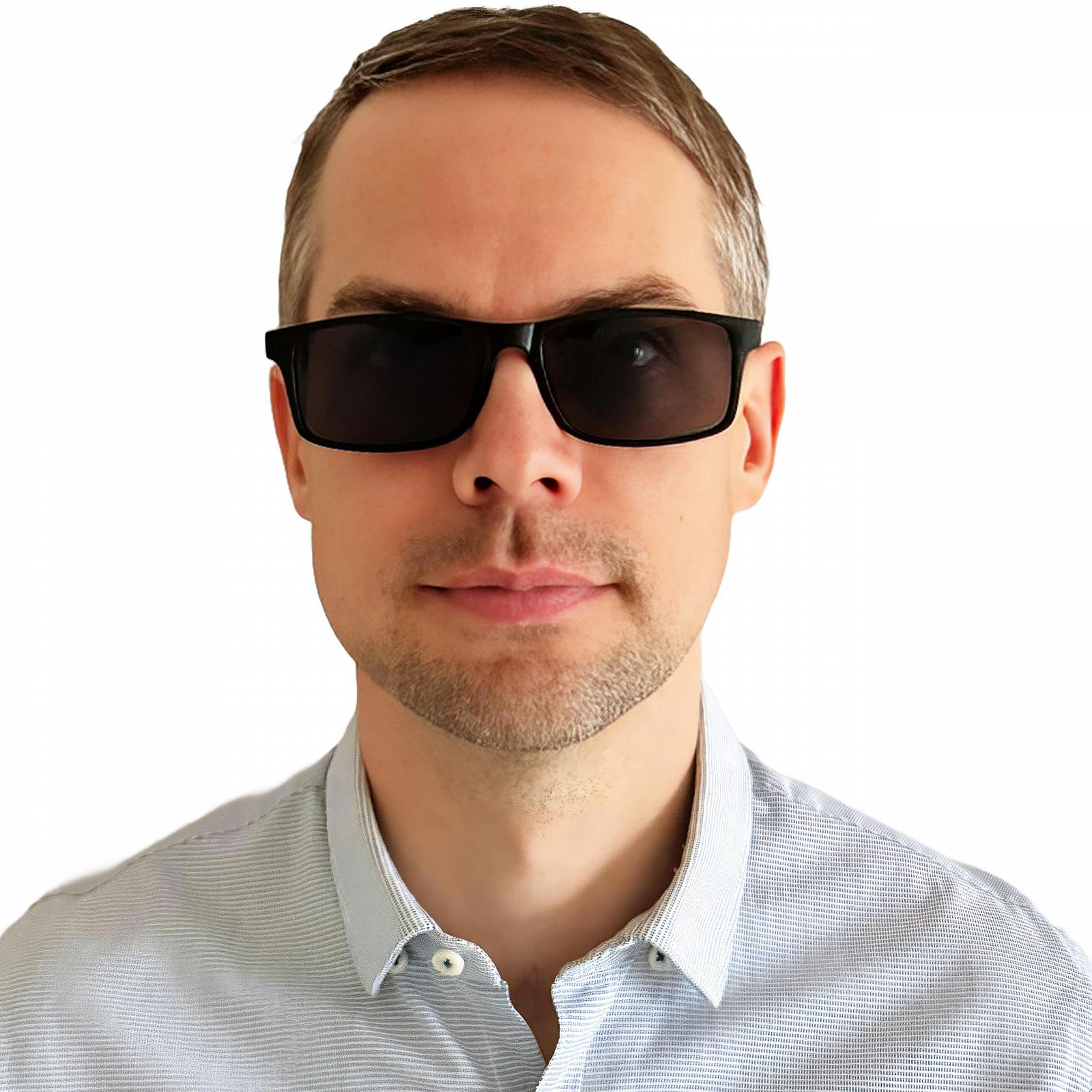 Сонцезахисні окуляри Rectangular Mini Brille Flex Чорний/Червоний, фото №7