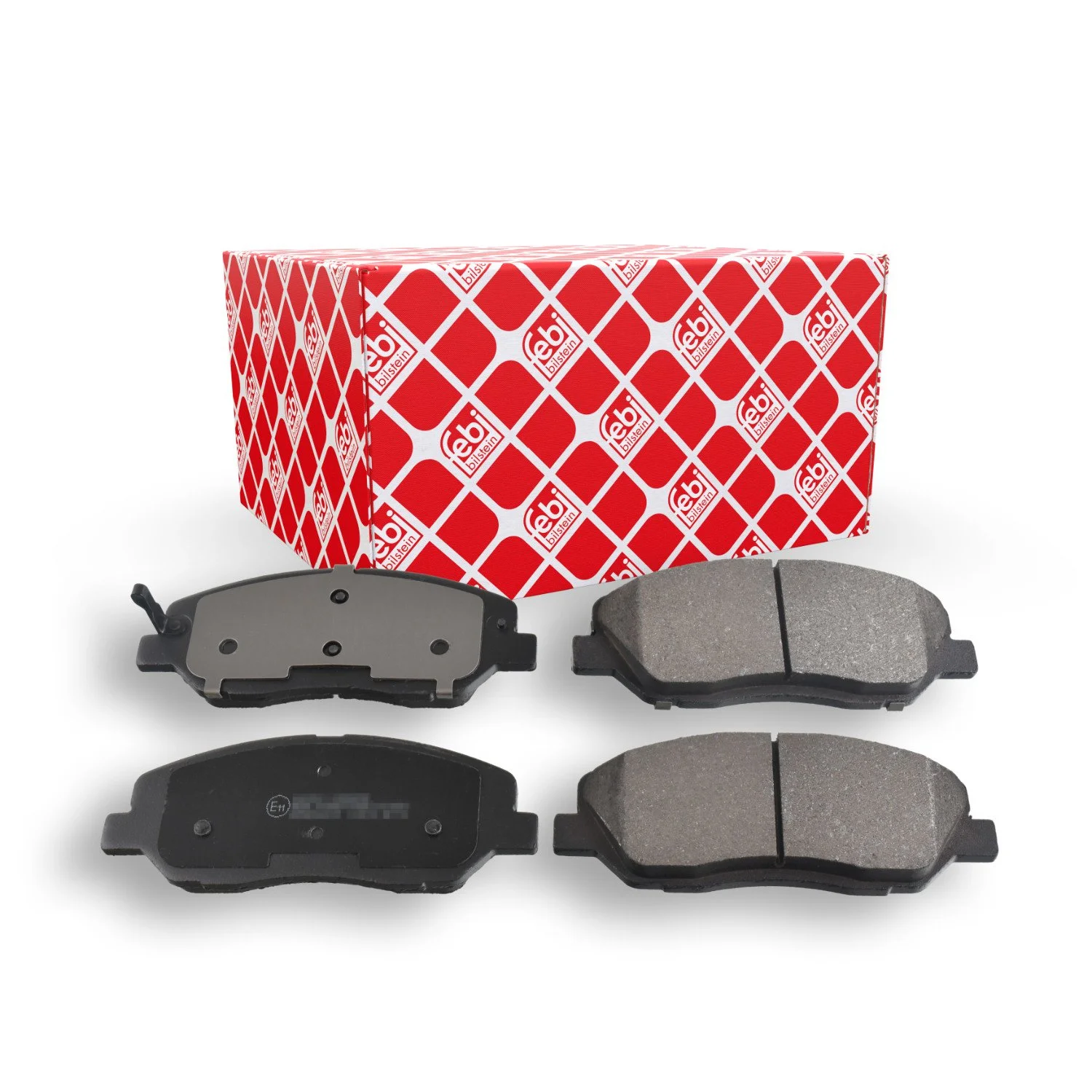 Комплект гальмівних колодок, дискове гальмо FEBI BILSTEIN 16667 для HYUNDAI KIA, передній міст, фото №1