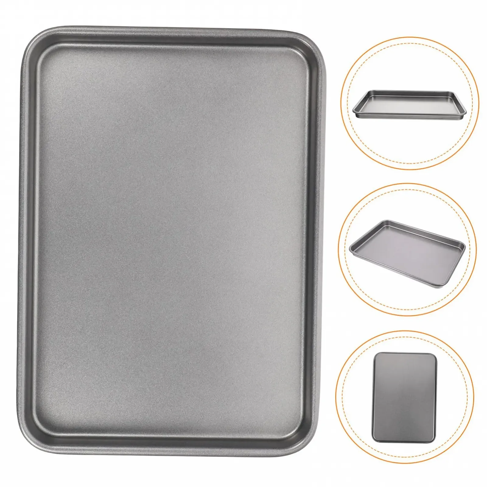 Деко VALICLUD Сталеве Антипригарне для піци та рулетів Середнє, фото №4