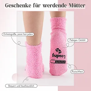 Носки Jadive Mum 2025/2026 Loading Нескользящие носки с подарочной коробкой synthetic.ua - Фото 1