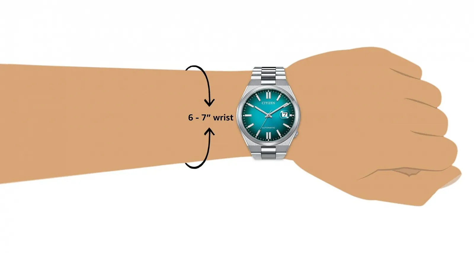 Мужские Автоматические Аналоговые Часы Citizen Tsuyosa, фото №10