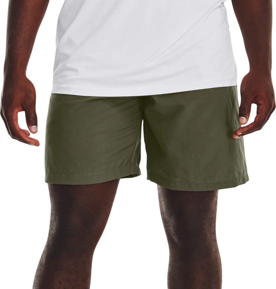 Шорти UA Woven Graphic Shorts 1370388-390 Under Armour Хакі S, фото №1