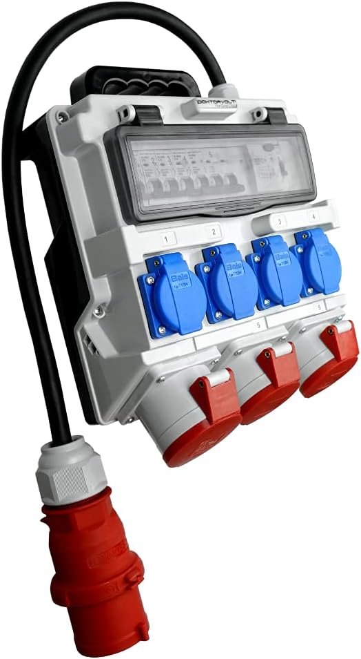 Силовий розподільник Doktorvolt ‎DV-7266-D Сірий, фото №3