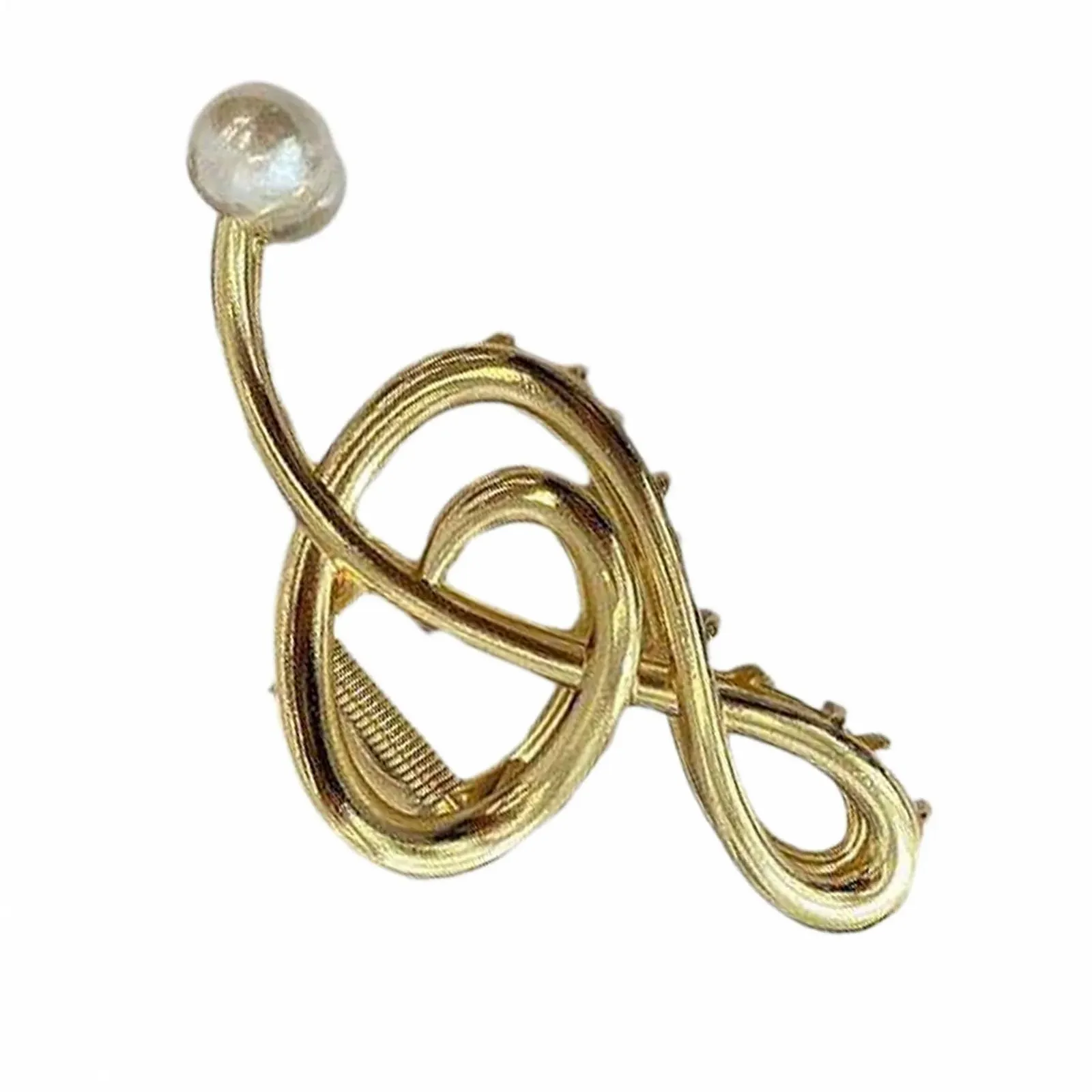 Металева Заколка для Волосся з Музичною Нотою, фото №1 Металева Заколка для Волосся з Музичною Нотою, фото №1