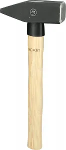 Слюсарний молоток з рукояткою з гікорі 1500 г - Фото 1