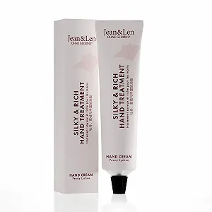 Крем для рук Jean & Len Silky & Rich Treatment Півонія та Лічі 75 мл - Фото 1