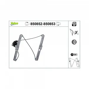 Склопідйомник VALEO 850852 BMW передній лівий - Фото 1