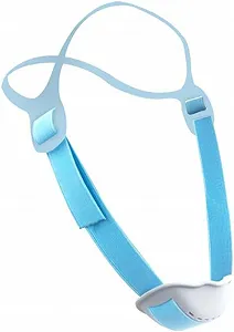 Ремінець на підборіддя проти хропіння Еластичний для корекції дихання ротом Тримає рот закритим - Фото 1