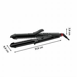 Мультистайлер Rowenta Karl Lagerfeld CF451L 3-в-1 35 мм Black/Red ціна на synthetic.ua - Фото 1 Мультистайлер Rowenta Karl Lagerfeld CF451L 3-в-1 35 мм Black/Red synthetic.ua - Фото 1