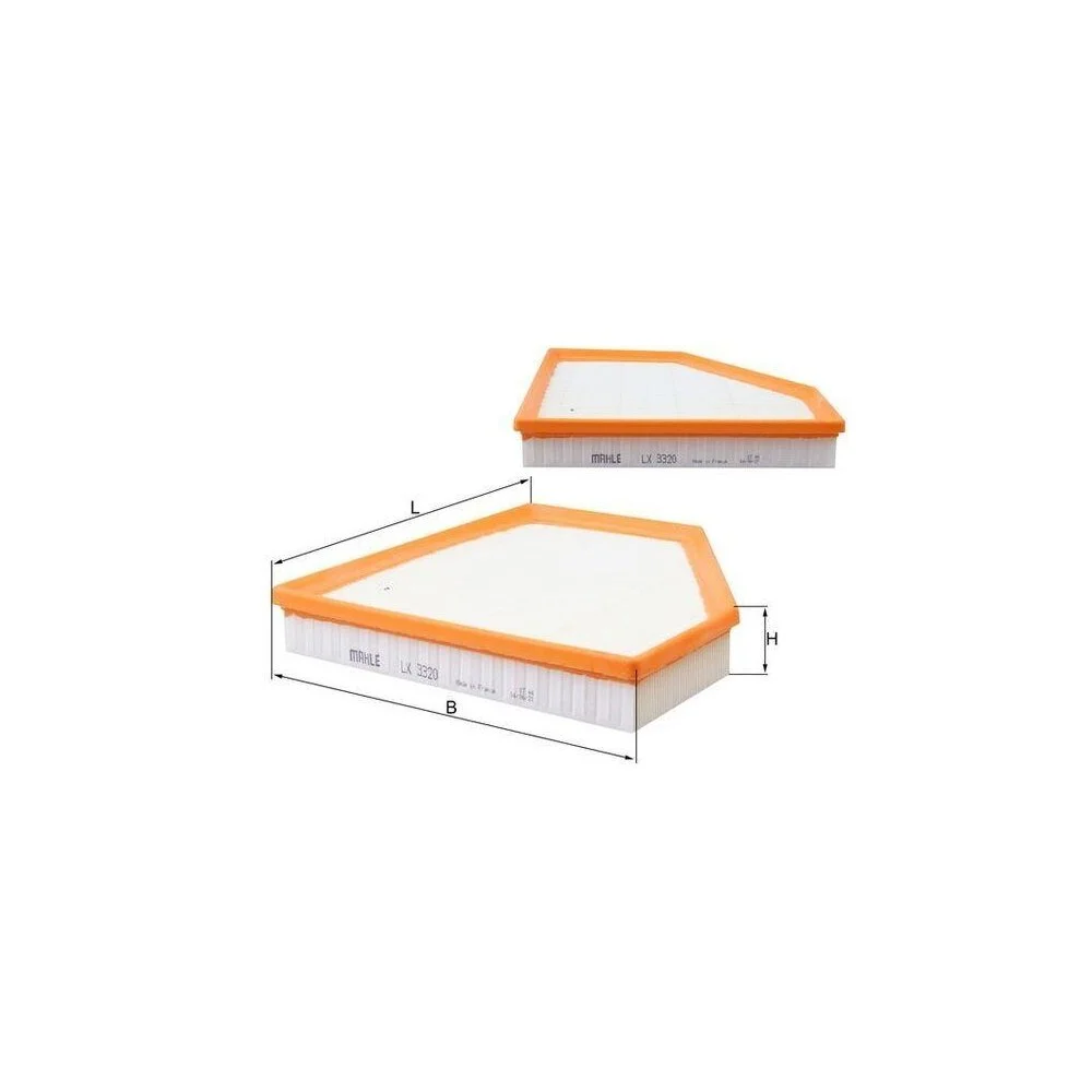 Воздушный фильтр KNECHT LX 3320 для BMW, фото №1 Воздушный фильтр KNECHT LX 3320 для BMW, фото №1