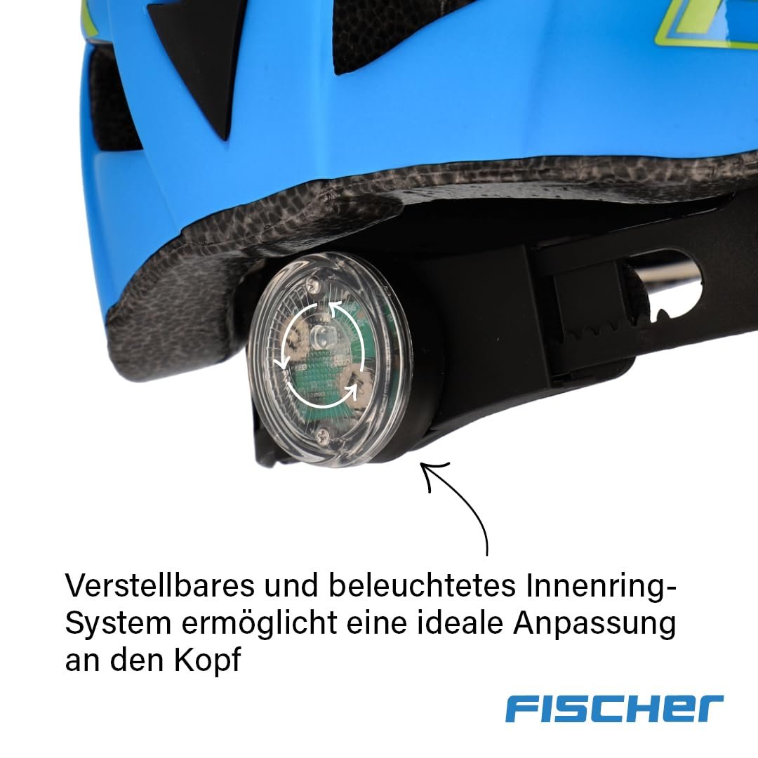 Шлем Fischer City Urban, размер S/M или L/XL, с подсветкой, разные цвета, фото №4