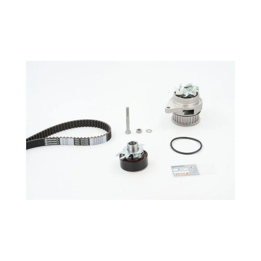 Водяний насос + комплект ременя ГРМ CONTINENTAL CTAM CT846WP3, фото №1