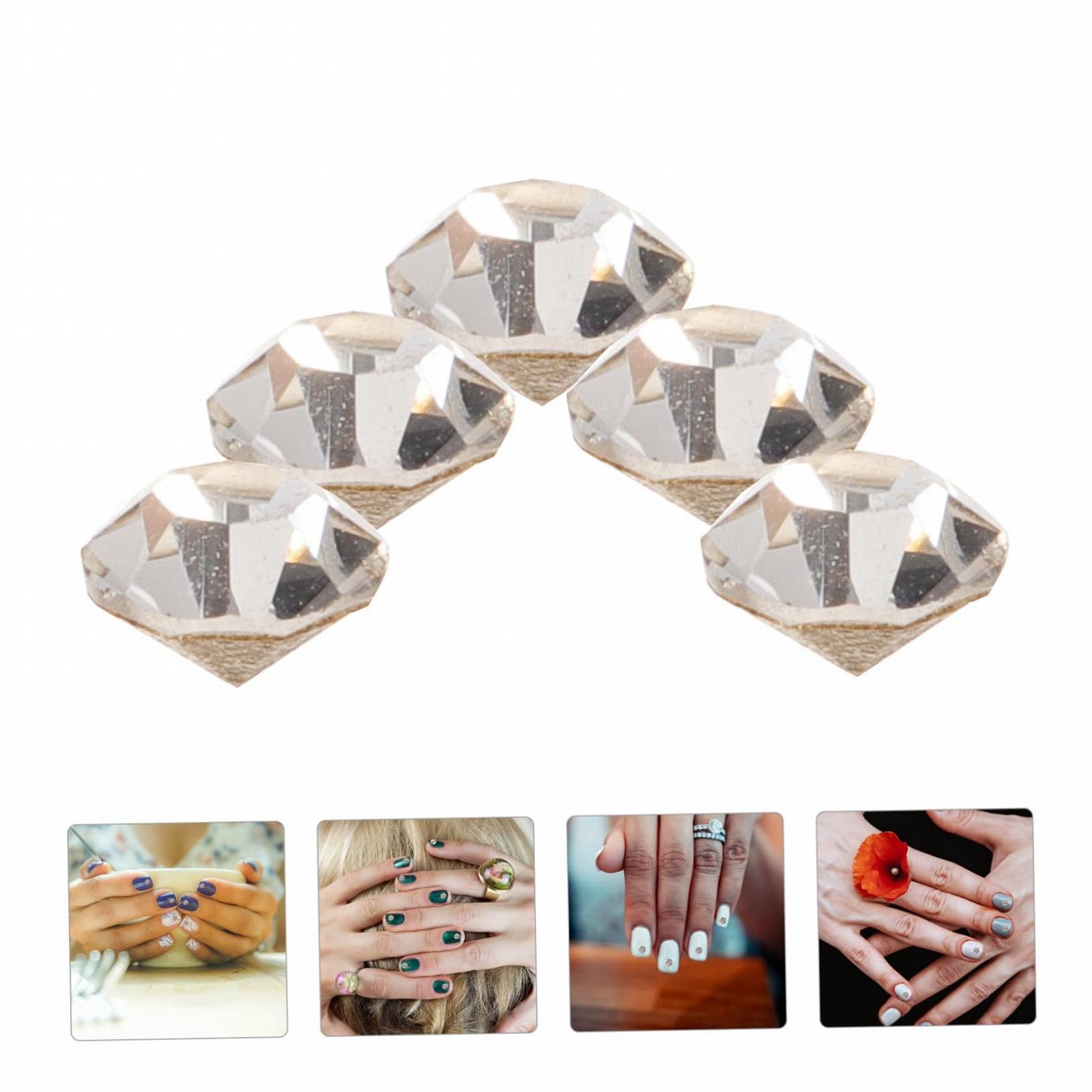 Стразы для ногтей FRCOLOR Маленькие кристаллы для маникюра, украшения для ногтей, стразы для ногтей для женщин и креативного нейл-арта, фото №5