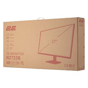 Монітор 2E 27" N2723B D-Sub HDMI IPS 75Hz Pivot ціна на synthetic.ua - Фото 1 Монітор 2E 27" N2723B D-Sub HDMI IPS 75Hz Pivot synthetic.ua - Фото 1