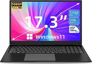 Ноутбук 17.3" SGIN M17 Intel Celeron J4105 RAM 4GB SSD 128GB Windows 11 (UKR) - Фото 1