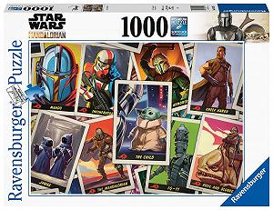 Пазл Ravensburger Star Wars The Mandalorian 1000 елементів synthetic.ua - Фото 1