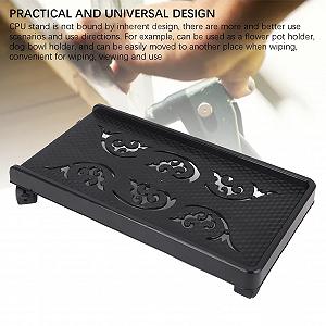 Подставка под системный блок с запирающимися колесами 30 кг. Универсальная мобильная подставка для компьютера/ящика для инструментов/мисок для корма synthetic.ua - Фото 1