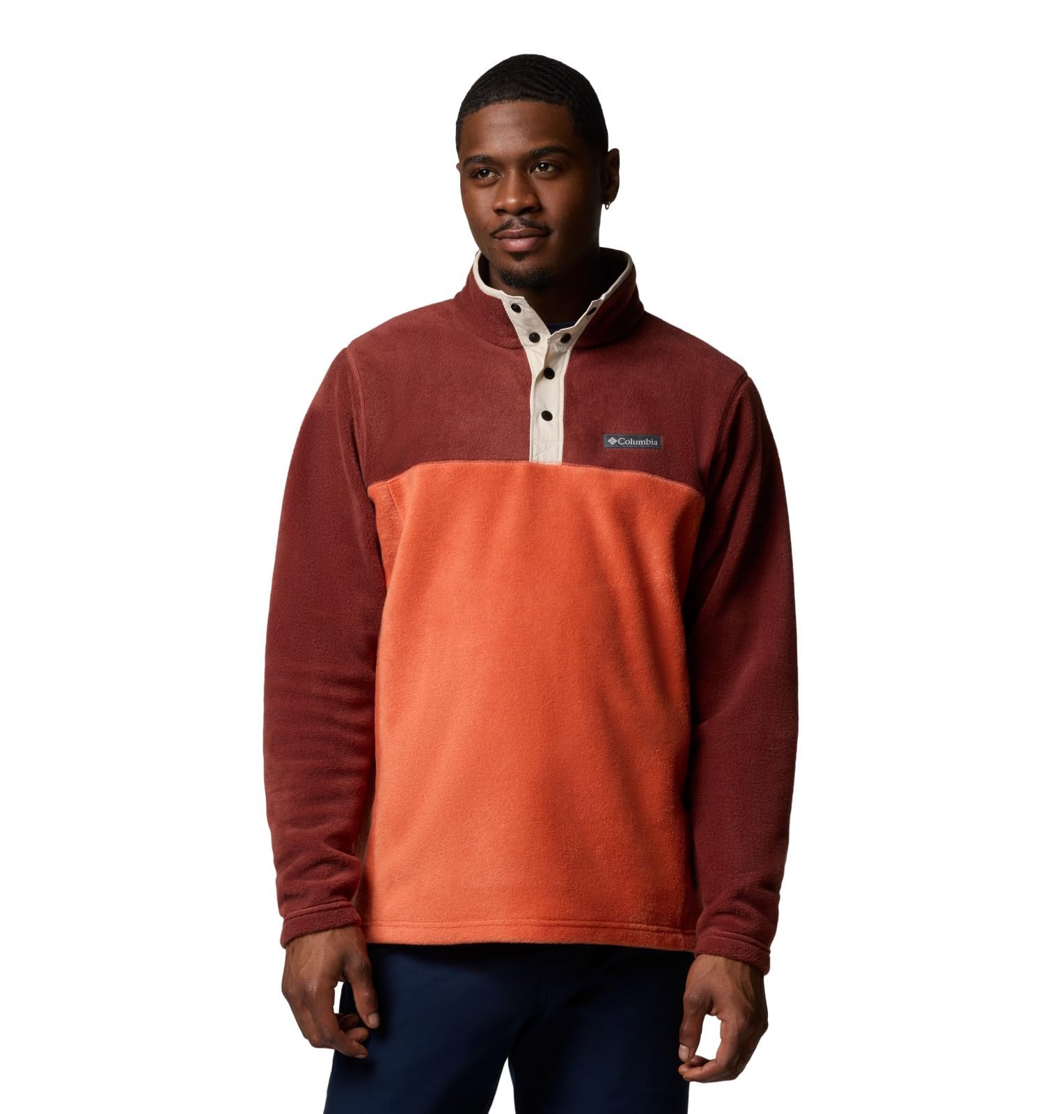 Флисовый свитер Columbia Steens Mountain Half Snap мужской (1 шт. в упаковке), фото №1