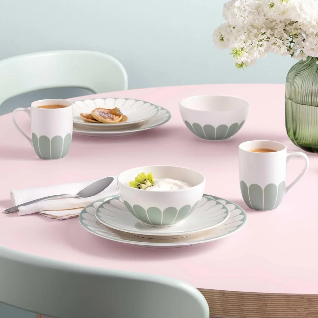 Миска для хлопьев Villeroy & Boch Fleur vert, зеленая, фото №4