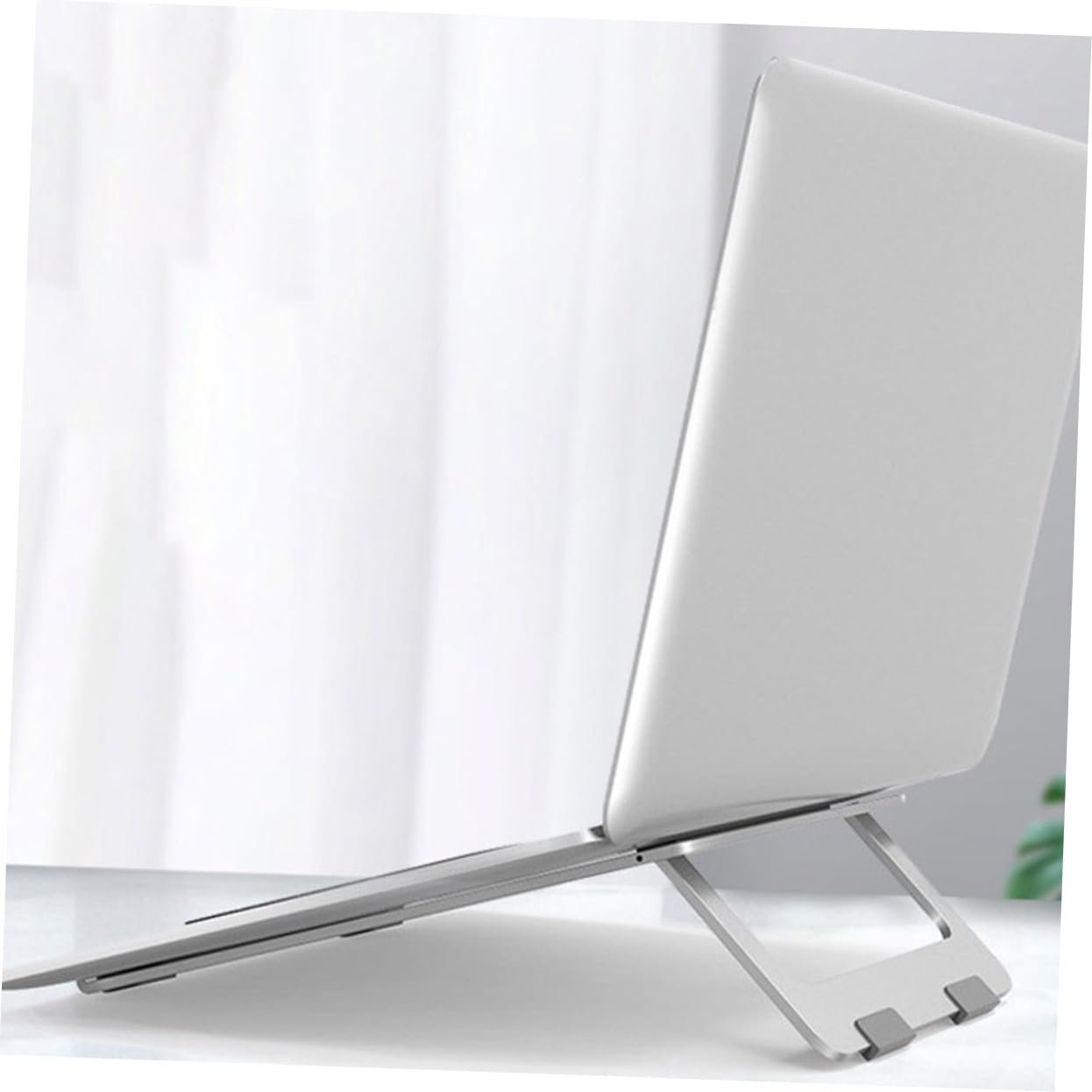 Підставка для ноутбука Operitacx Алюмінієва складана з нековзною силіконовою, фото №3