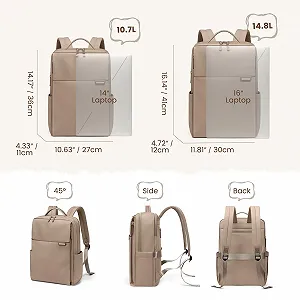 Рюкзак для ноутбука GOLF QUALITY Urban 16" Бизнес Водонепроницаемый Коричневый synthetic.ua - Фото 1