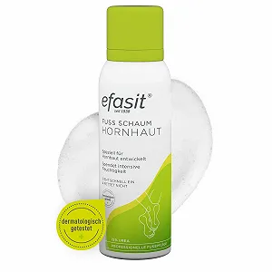 Пінка для ніг efasit Callus із Urea та мигдальною олією 125 мл - Фото 1