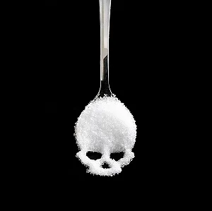 Ложка чайная SUCK UK Sugar Skull  Нержавеющая сталь synthetic.ua - Фото 1