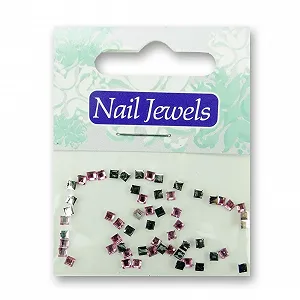 Акриловые стразы Квадратные EigenArt Rose, 2 мм - Фото 1