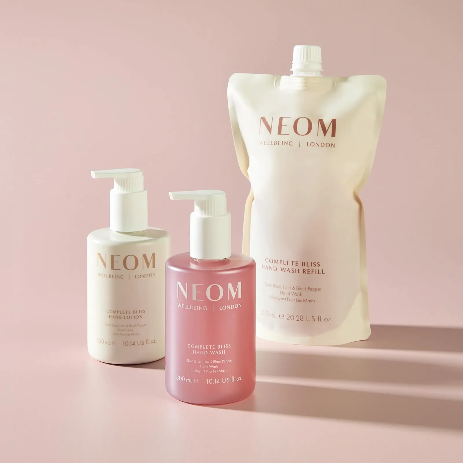 Лосьйон для рук NEOM Complete Bliss 300 мл, троянда, лайм та чорний перець, фото №7