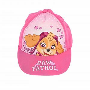 Бейсболка Paw Patrol Skye для детей 52–54 с сердечками полиэстер розовая synthetic.ua - Фото 1