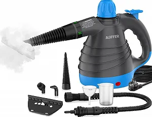 Пароочисник ручний 105 °C 3.2 Bar 250 ml з 9 аксесуарами - Фото 1