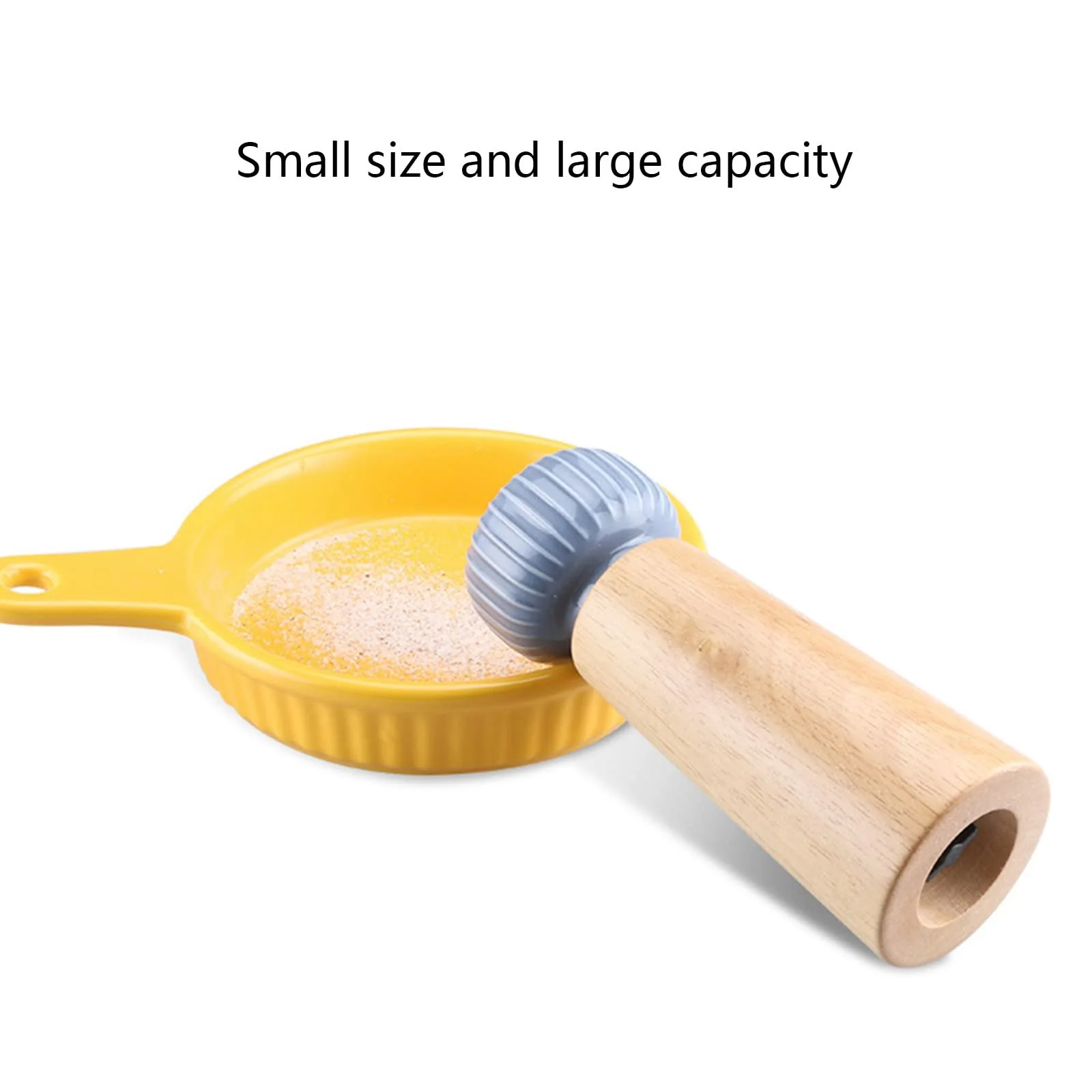 Набір Млинок для солі та перцю з високоякісного каучукового дерева 17,3 x 6,3 см, фото №5 Набір Млинок для солі та перцю з високоякісного каучукового дерева 17,3 x 6,3 см, фото №5