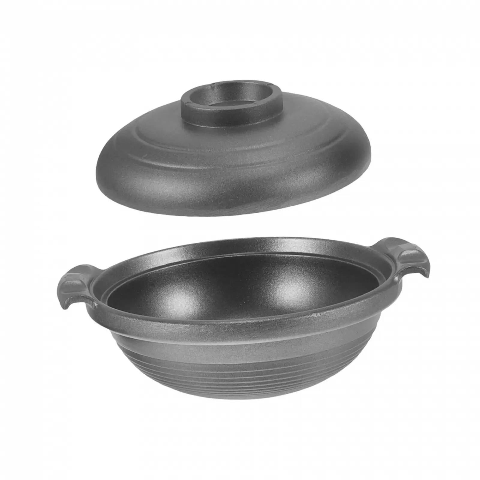 Каструля керамічна мультифункціональна з подвійною ручкою антипригарна, фото №1