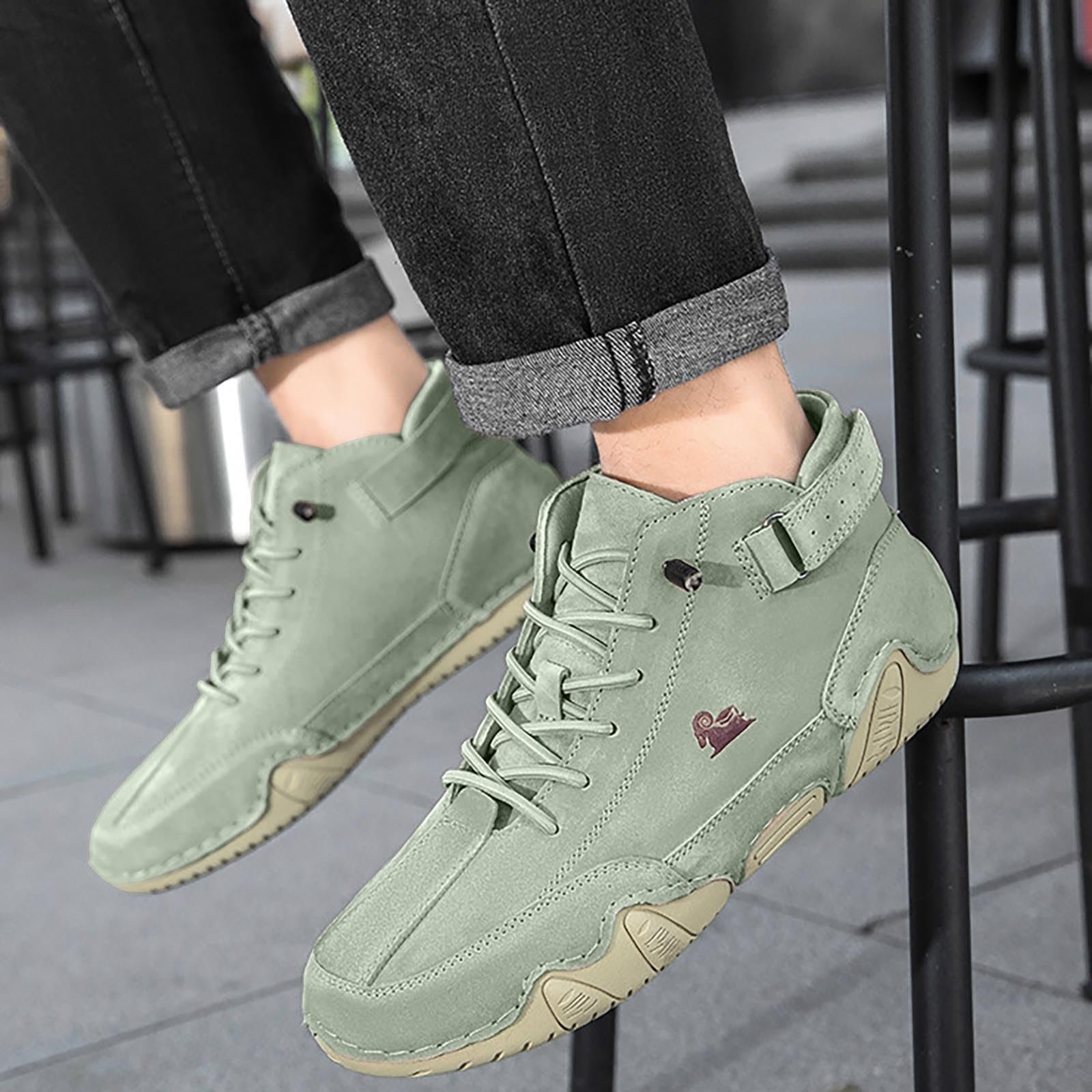 Ботинки Lvnsdknerse Barefoot кожаные высокие Alpaca Cowboy водонепроницаемые размер, фото №3