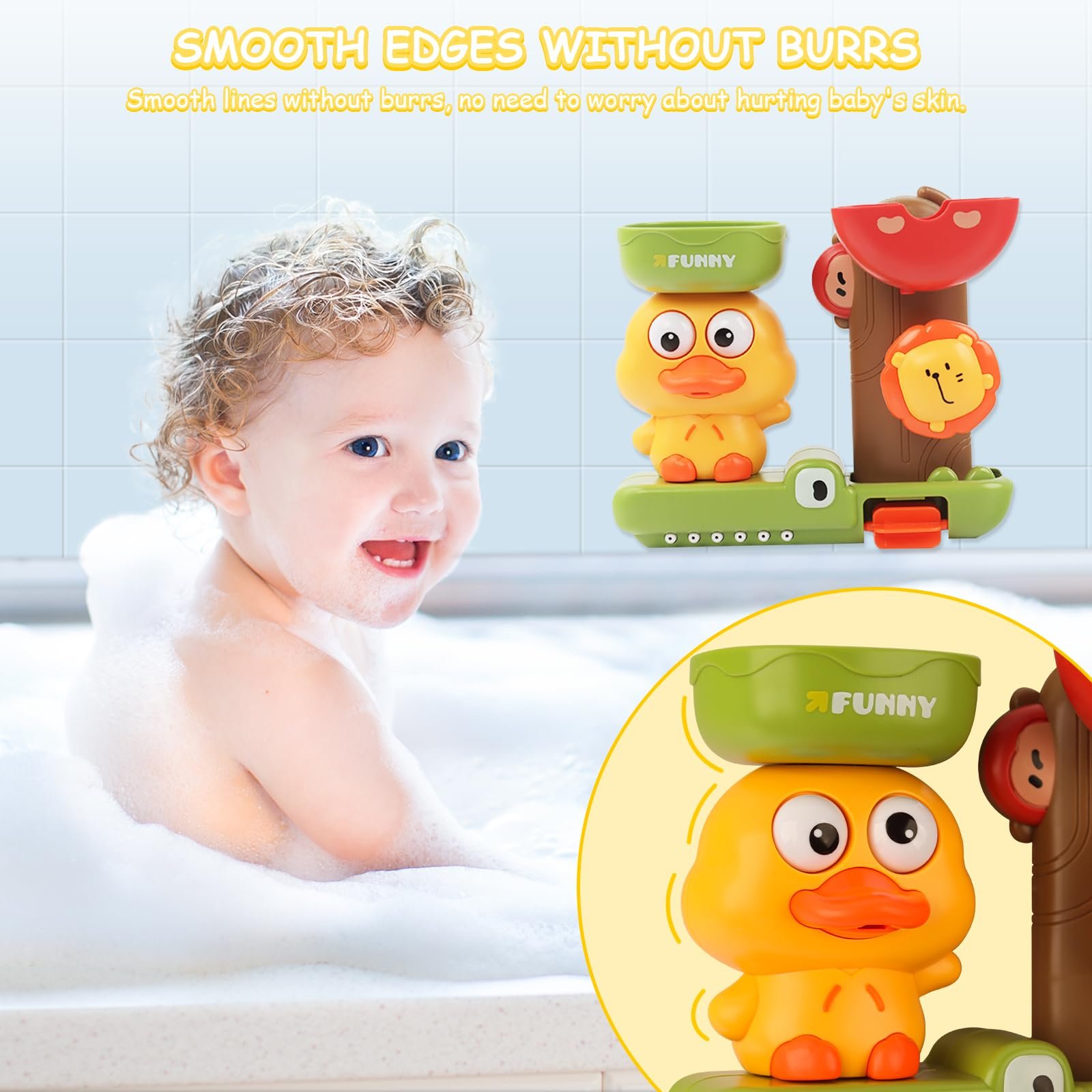 Игрушка для ванны Детская Утка, фото №5