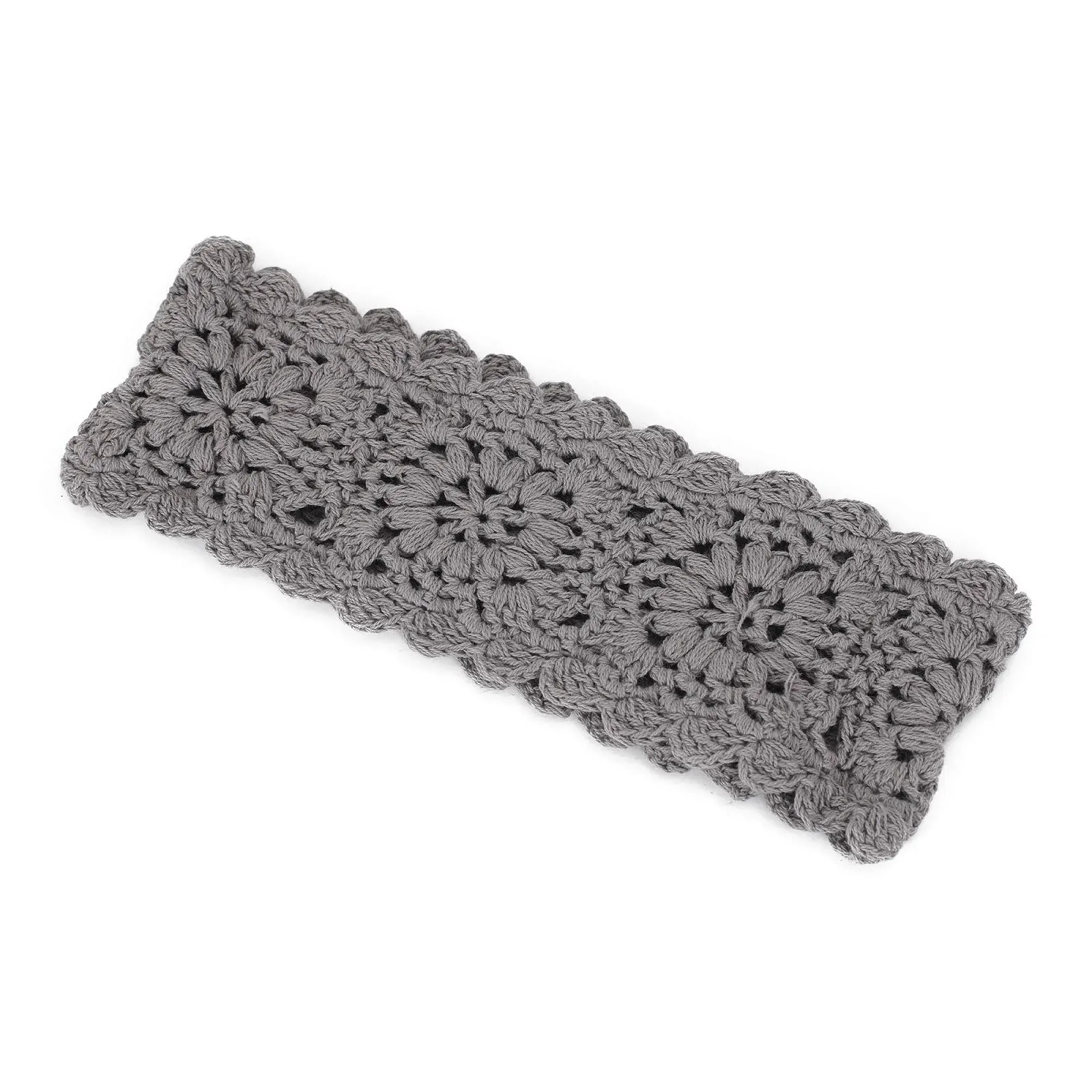 В'язана пов'язка на голову жіноча Широка, фото №5 В'язана пов'язка на голову жіноча Широка, фото №5