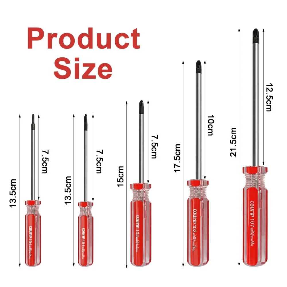 Набір викруток Tri-Wing Y00-Y3 5 шт магнітний, фото №6