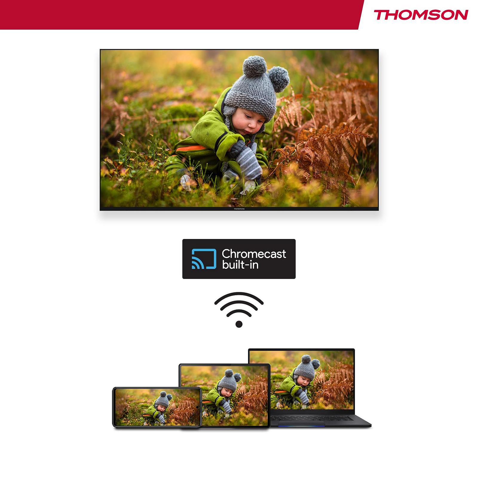 Медиаплеер стриминговый стик THOMSON Google TV 140, 4K UHD, Google Assistant, Googlecast, Wi-Fi, Bluetooth 5.0, HDMI, Dolby Atmos, DTS Digital Surround, HDR10, 2 ГБ RAM, 8 ГБ Memory, фото №7