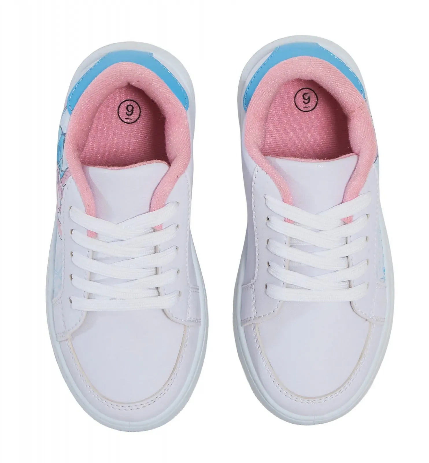 Кросівки Disney Stitch Білі Stitch & Angel на шнурівці, фото №7