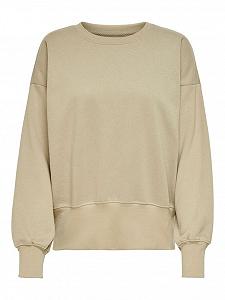 Джемпер ONLGIA L/S SWEAT SWT 15229725 Silver Mink ONLY Пісочний M - Фото 1