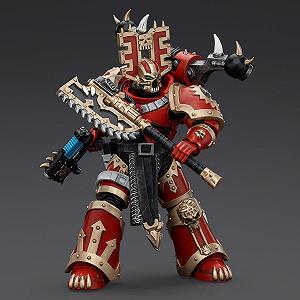 Фигурка JOYTOY Warhammer 40K World Eaters Khorne Berzerker 4 1/18 synthetic.ua - Фото 1