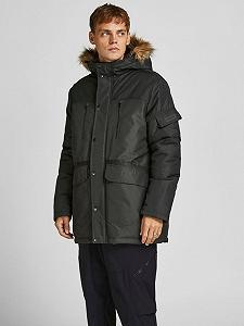 Куртка Jack&Jones JJEGLOBE PARKA STS 12194323 Черный M - Фото 1