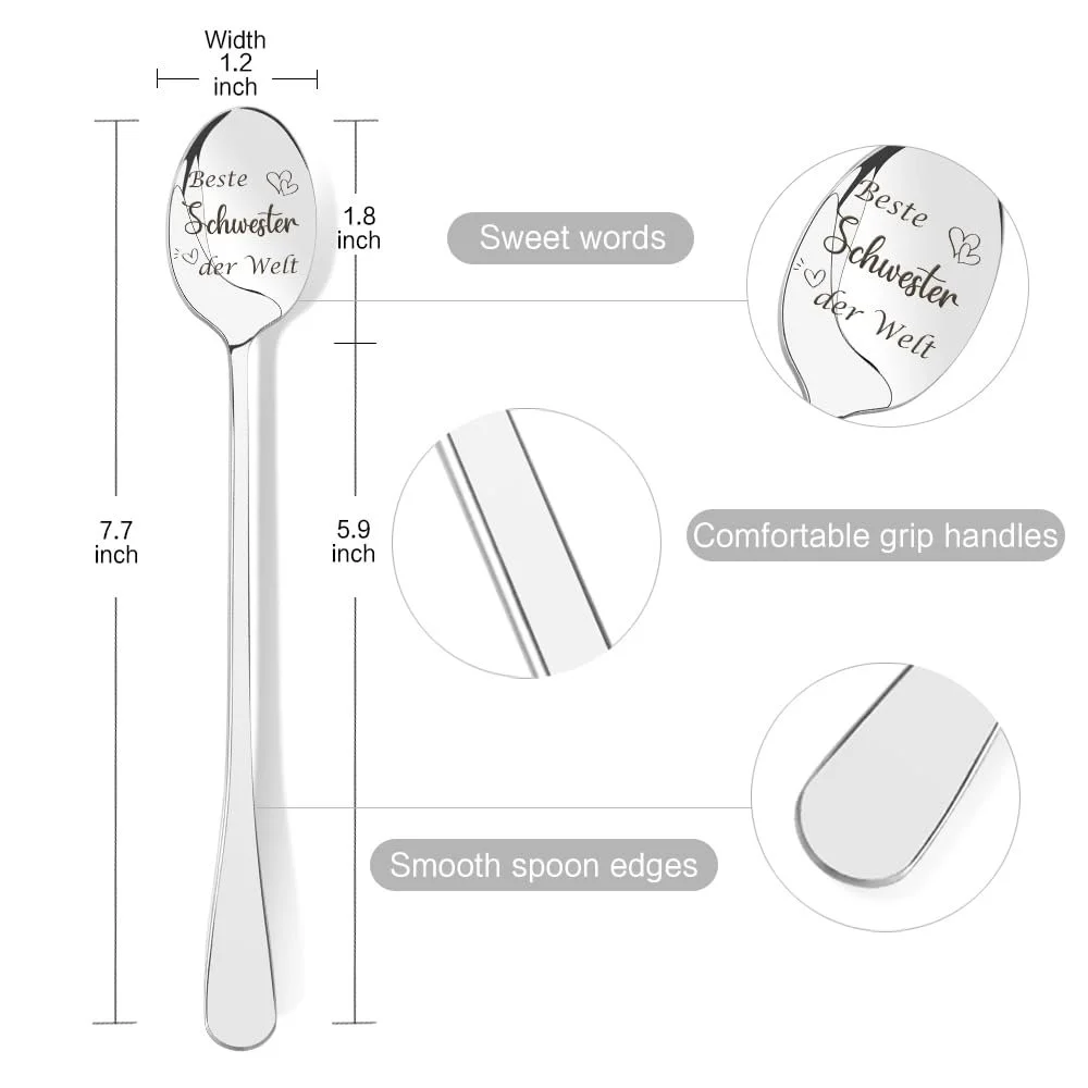 Ложка Best Sister in the World, фото №6
