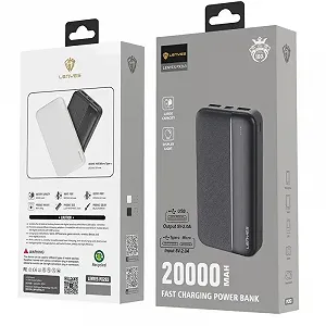 Купити Зовнішній акумулятор Power bank 20000mAh з USB, Lenyes PX263, Повербанк з швидкою зарядкою - Фото 1 Зовнішній акумулятор Power bank 20000mAh з USB, Lenyes PX263, Повербанк з швидкою зарядкою - Фото 1