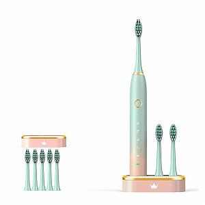 Електрична зубна щітка Felenny 5 режимів 5 насадок IPX8 Водонепроникна - Фото 1