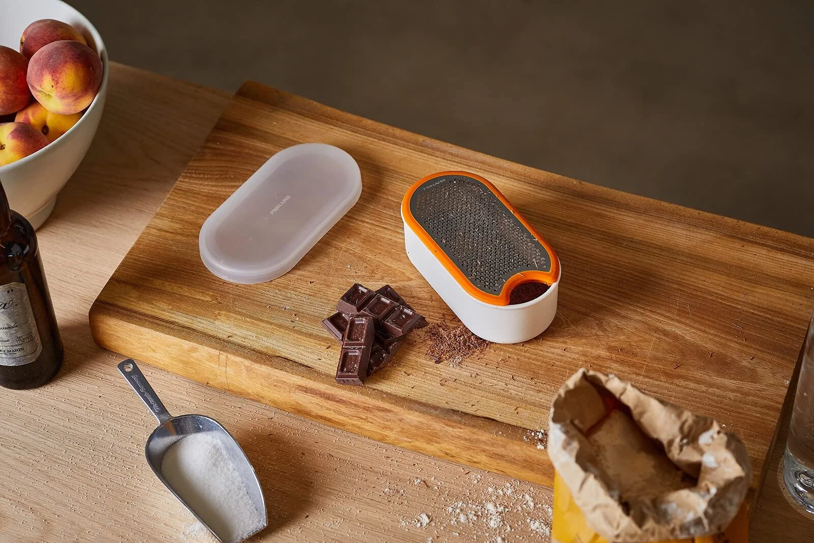 Тертка Fiskars Box, з контейнером, Functional Form, фото №9