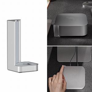 Металлическая Подставка для компьютера, простая установка и снятие устройства, компактный держатель synthetic.ua - Фото 1