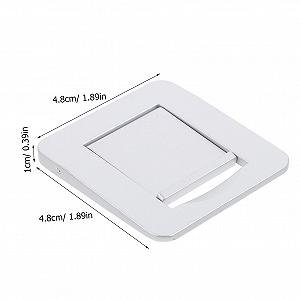 Держатель для ноутбука OSALADI 2 шт, Вертикальная подставка для ноутбука, Эргономичная, компактная, для оптимальной вентиляции и защиты от перегрева для столов synthetic.ua - Фото 1