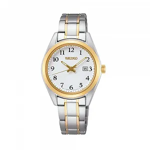 Годинник Seiko Кварцовий з нержавіючої сталі з браслетом з нержавіючої сталі SUR466P1 - Фото 1