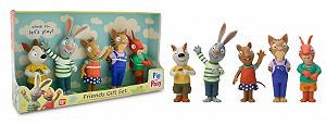 Фігурки BANDAI Pip and Posy 5 x 10 см (Pip, Posy, Zac, Frankie та Jamila) - Фото 1